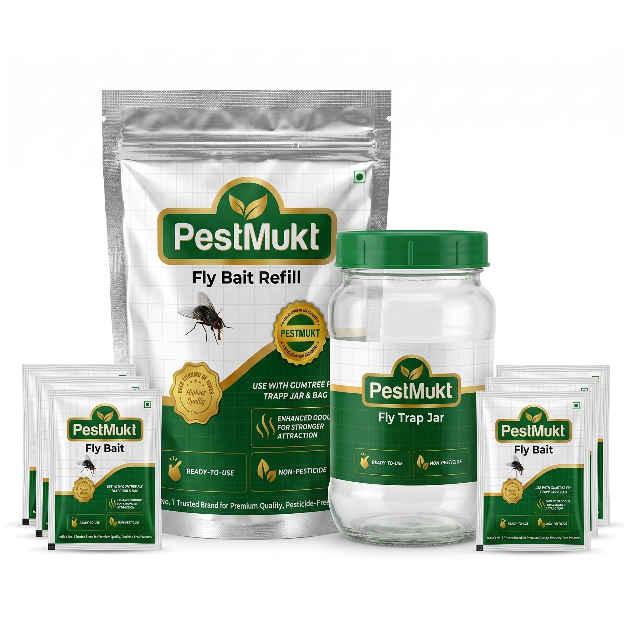 Fly Bait Refill | Housefly Attractant for Fly Trap Jar